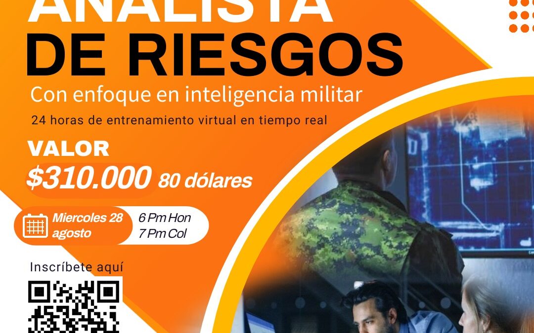 Ficha 802-25 Analista de riesgos con enfoque militar En curso Vamos para la clase No 5