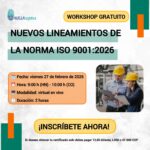 Ficha 203-26 ¡GRATIS! Workshop Nuevos Lineamientos de la Norma ISO 9001:2026