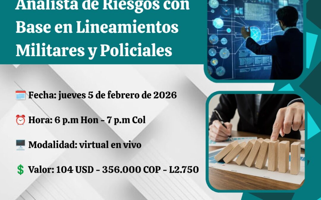 Ficha 202-26 Analista de Riesgos con base en los Lineamientos Militares y Policiales