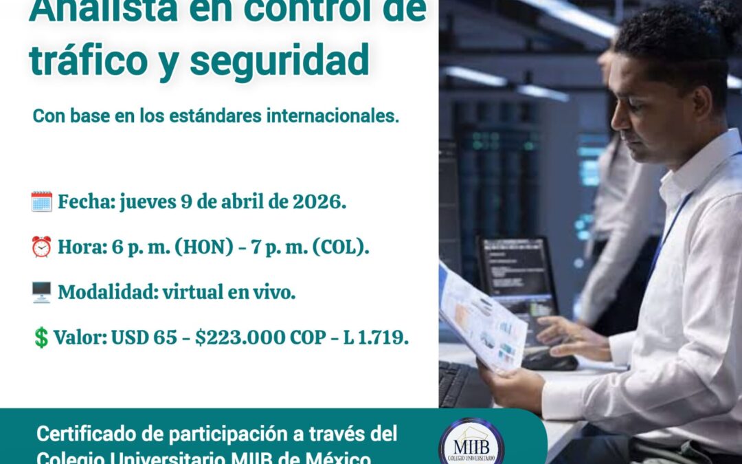 Ficha 402-26 Analista en control de tráfico y seguridad con base en los estándares Internacionales.