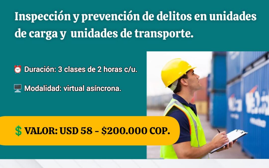 Ficha 404-26 Inspección Prevención de Delitos en Unidades de Carga y Unidades de Transporte.