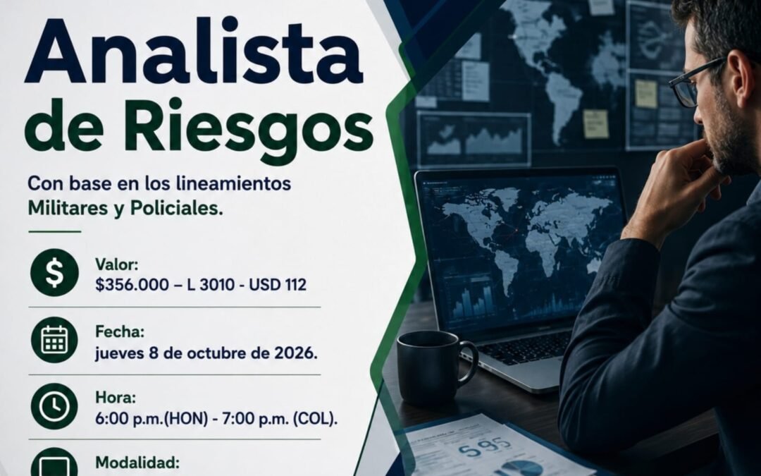 Ficha 1002-26 Analista de Riesgos con base en los Lineamientos Militares y Policiales